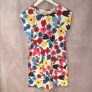 NWT Hanna Andersson Multicolor Floral Dress size 10